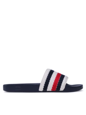 Tommy Hilfiger Klapki Essential Pool Slide FW0FW07151 Écru