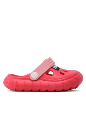 Tommy Hilfiger Klapki Flag Comfy Sandal T1A2-32780-0083 M Różowy
