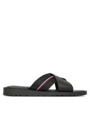 Tommy Hilfiger Klapki FM0FM05415 Czarny