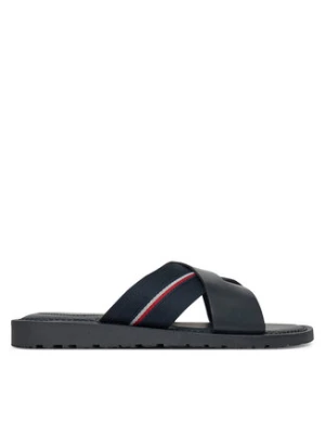 Tommy Hilfiger Klapki FM0FM05415 Granatowy
