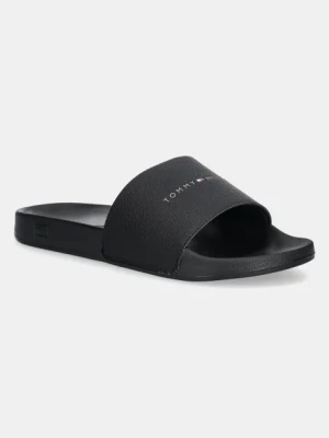 Tommy Hilfiger klapki HILIFGER NYC POOL SLIDE męskie kolor czarny FM0FM05432