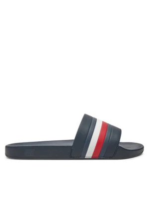 Tommy Hilfiger Klapki Pool Slide FM0FM05233 Granatowy