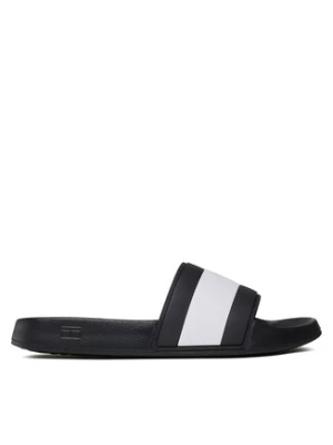 Tommy Hilfiger Klapki Rubber Th Flag Pool Slide FM0FM04236 Granatowy