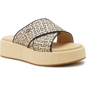 Tommy Hilfiger Klapki TH MONO RAFIA