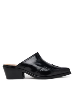 Tommy Hilfiger Klapki Western Abrasivato FW0FW08887 Czarny