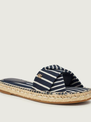 Tommy Hilfiger Klapki | z dodatkiem skóry granatowy
