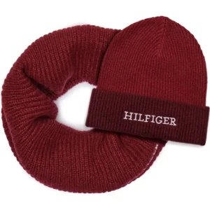 Tommy Hilfiger Komin + czapka | z dodatkiem wełny