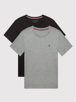 Tommy Hilfiger Komplet 2 t-shirtów 2p Cn UB0UB00310 Kolorowy Regular Fit