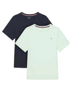 Tommy Hilfiger Komplet 2 t-shirtów UB0UB00310 Kolorowy Regular Fit