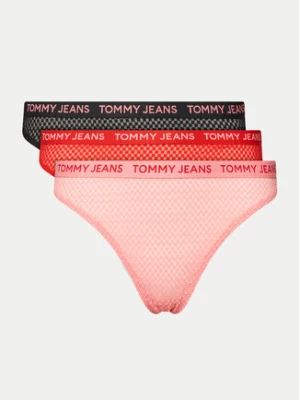 Tommy Hilfiger Komplet 3 par stringów UW0UW05010 Kolorowy