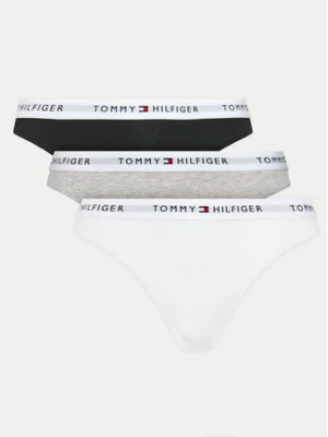 Tommy Hilfiger Komplet 3 par stringów UW0UW05530 Kolorowy