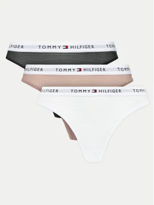 Tommy Hilfiger Komplet 3 par stringów UW0UW05532 Kolorowy