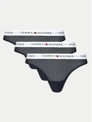 Tommy Hilfiger Komplet 3 par stringów UW0UW05532 Kolorowy