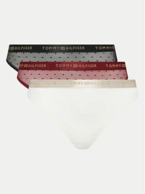 Tommy Hilfiger Komplet 3 par stringów UW0UW05534 Kolorowy