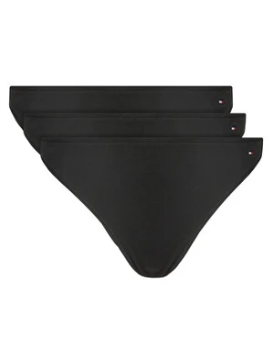 Tommy Hilfiger Komplet 3 par stringów UW0UW05752 Czarny