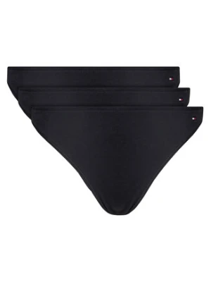 Tommy Hilfiger Komplet 3 par stringów UW0UW05752 Czarny