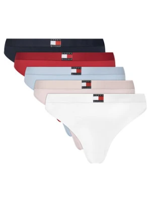 Tommy Hilfiger Komplet 5 par stringów UW0UW05751 Kolorowy