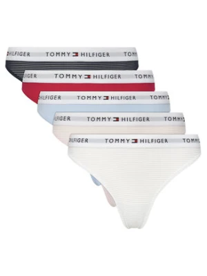 Tommy Hilfiger Komplet 5 par stringów UW0UW05932 Kolorowy
