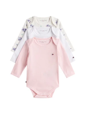 Tommy Hilfiger Komplet body dziecięcych Monotype KN0KN02198 Kolorowy