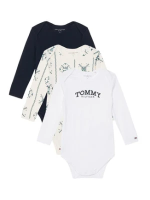 Tommy Hilfiger Komplet body dziecięcych Monotype KN0KN02198 Kolorowy
