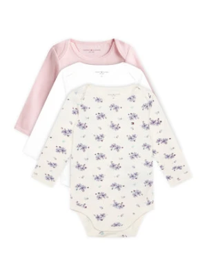 Tommy Hilfiger Komplet body dziecięcych Monotype KN0KN02198 Kolorowy