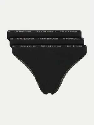 Tommy Hilfiger Komplet stringów UW0UW05954 Czarny
