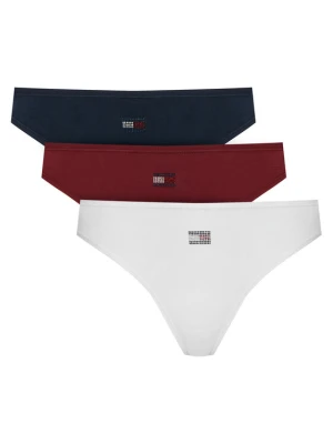 Tommy Hilfiger Komplet stringów UW0UW06663 Kolorowy
