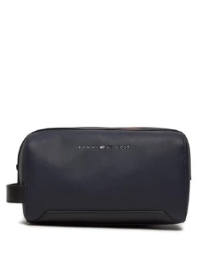 Tommy Hilfiger Kosmetyczka Th Ess Corp Washbag AM0AM12183 Granatowy