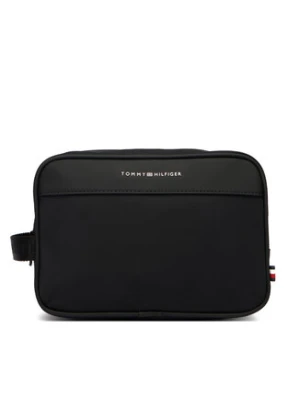Tommy Hilfiger Kosmetyczka Th Repreve Washbag AM0AM14153 Czarny