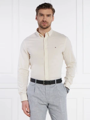 Tommy Hilfiger Koszula 1985 FLEX OXFORD RF SHIRT | Regular Fit ecru