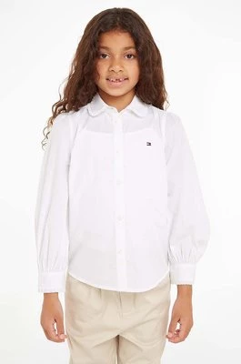 Tommy Hilfiger koszula bawełniana dziecięca kolor biały