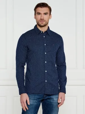 Tommy Hilfiger Koszula BRUSHED PRINT | Slim Fit