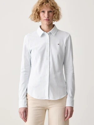 Tommy Hilfiger koszula damska bawełniana z elastanem biały