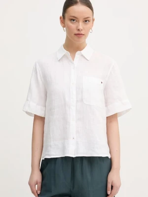 Tommy Hilfiger koszula damska lniana