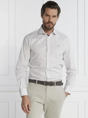 Tommy Hilfiger Koszula DUO PRINT | Slim Fit | stretch