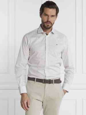 Tommy Hilfiger Koszula DUO PRINT | Slim Fit | stretch