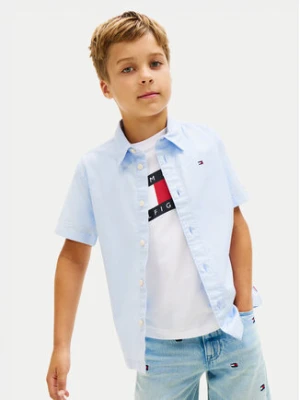 Tommy Hilfiger Koszula Essential KB0KB09554 D Niebieski jasny Regular Fit