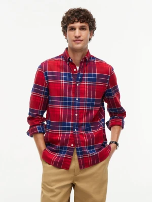 Tommy Hilfiger koszula flanelowa Mężczyźni Regular Fit Flanela czerwony