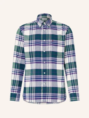 Tommy Hilfiger Koszula Flanelowa O Kroju Regular Fit blau