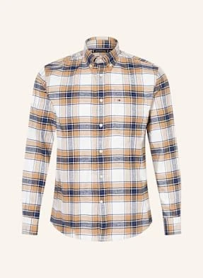 Tommy Hilfiger Koszula Flanelowa Regular Fit beige