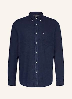 Tommy Hilfiger Koszula Flanelowa Regular Fit blau