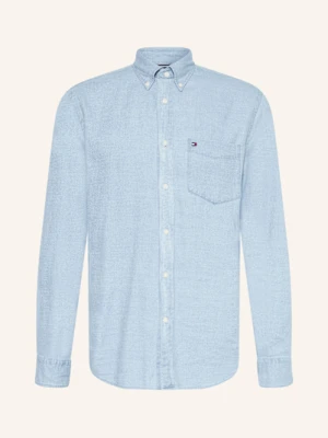 Tommy Hilfiger Koszula Flanelowa Regular Fit blau