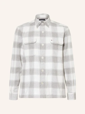 Tommy Hilfiger Koszula Flanelowa Regular Fit grau