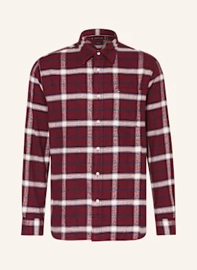 Tommy Hilfiger Koszula Flanelowa Regular Fit rot