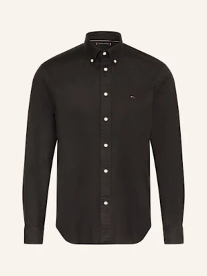 Tommy Hilfiger Koszula Flanelowa Regular Fit schwarz
