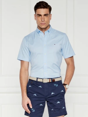 Tommy Hilfiger Koszula FLEX POPLIN | Regular Fit niebieski