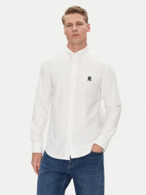 Tommy Hilfiger Koszula Heritage MW0MW39235 Biały Regular Fit