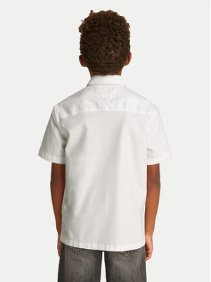 Tommy Hilfiger Koszula KB0KB09554 D Biały Regular Fit