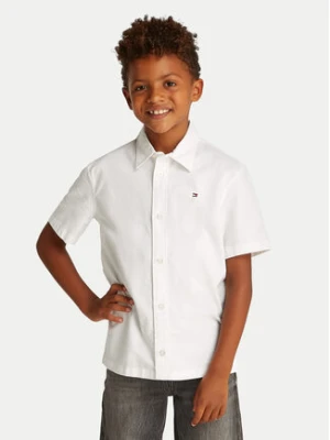 Tommy Hilfiger Koszula KB0KB09554 S Biały Regular Fit