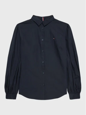 Tommy Hilfiger Koszula KG0KG07030 D Granatowy Regular Fit